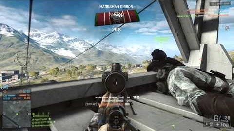 Battlefield 4 | Golmud Railway Spawn Sniping