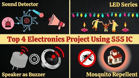 Top 4 Electronics Projects using 555 Timer IC