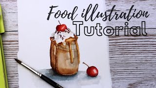 FOOD ILLUSTRATION TUTORIAL - made easy