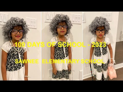 100 Days of School | Sawnee Elementary School | Irene Baby | Atlanta