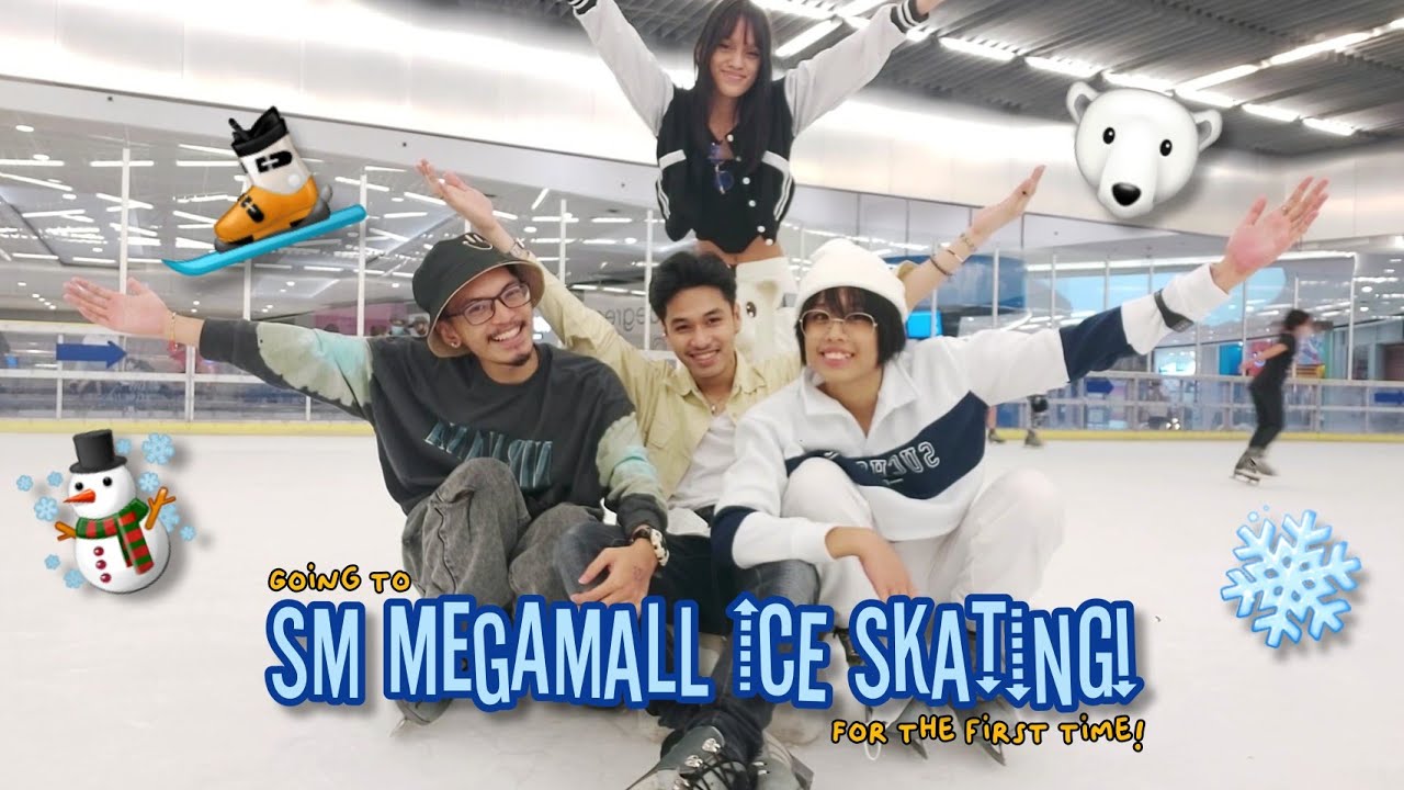 Ice Skating At SM Megamall For The 1st Time Skating Ice And What A Ice Skating At SM Megamall For The 1st Time Skating Ice And What A