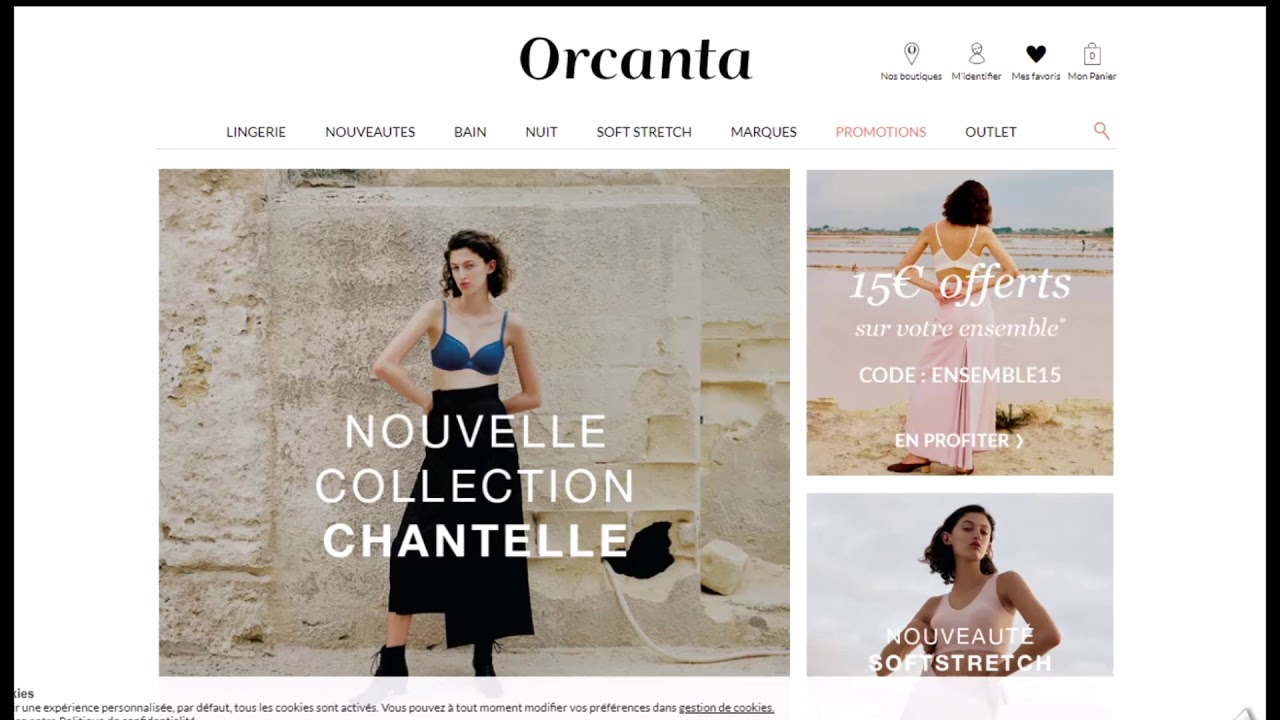 Orcanta Code promo Orcanta lingerie vérifié en vidéo - YouTube