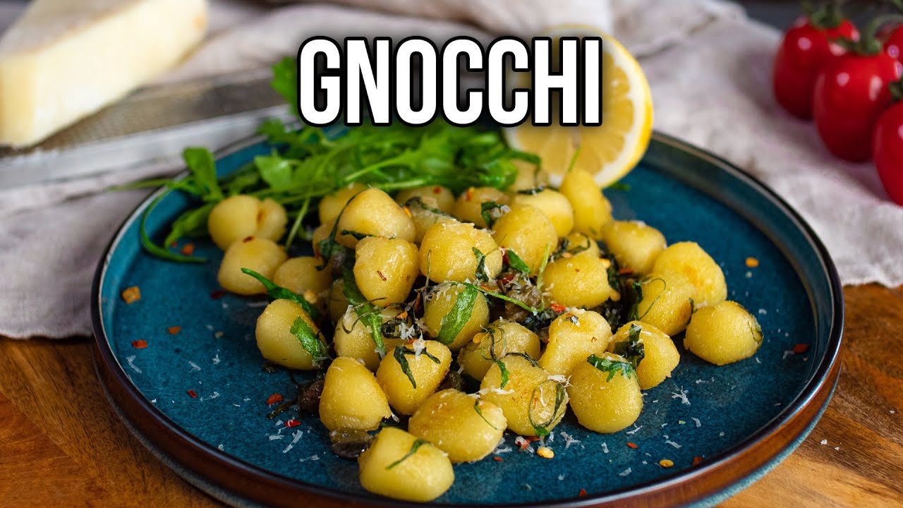 Gnocchi mit Zitronenbutter (in 15min fertig!)