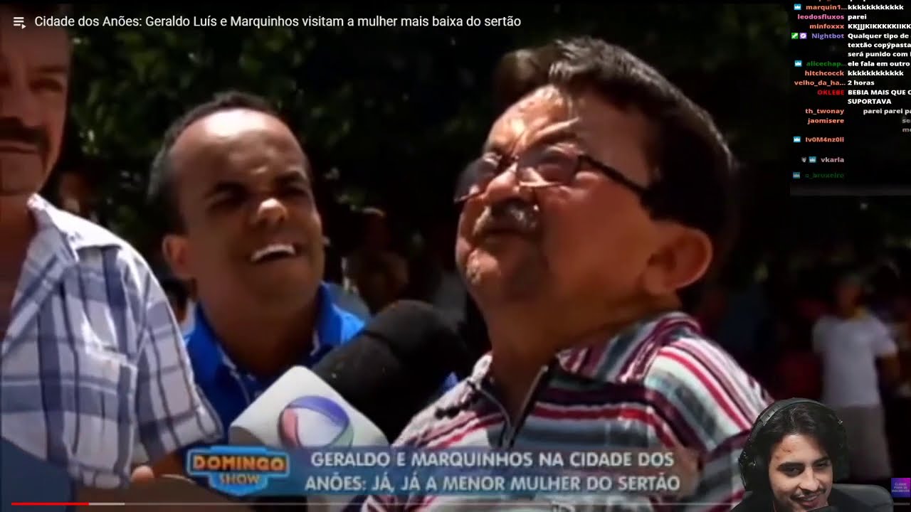 OROCHINHO ASSISTINDO  "GERALDO LUÍS NA CIDADE DOS ANÕES" EM LIVE