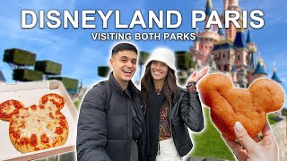 DISNEYLAND PARIS IN 2024 🇫🇷 VISITING BOTH PARKS IN ONE DAY