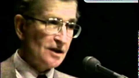 Noam Chomsky: The United States, Israel and the Palestinians 15Mar1989 - Part 1