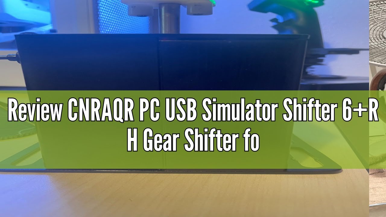 Review CNRAQR PC USB Simulator Shifter 6+R H Gear Shifter for LO GITECH G29/G27/G25/G920, T300RS/GT,