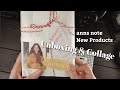 Sub) 新しいコラージュ素材の開封 + Journaling,Unboxing & Collage 🕊‎annsnote