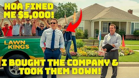 HOA Fined Me $5,000 for Grass Too Green So I Bought the Landscaping Company and Took Down the Board