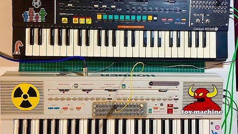 circuit bent casio mt540 v