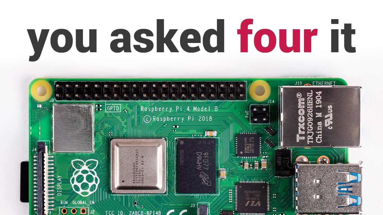 De la puissance à revendre pour le nouveau Raspberry Pi 4