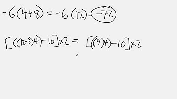 Removing Grouping Symbols