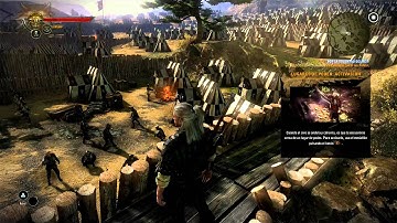 The witcher 2 PC: Ultra settings. Maxed out, Ubersampling (Hiperrealismo) included. GTX460