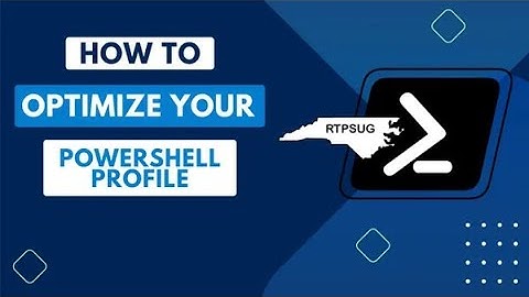 How to customize your PowerShell Profile with Sean Wheeler (Fix)
