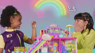 Polly Pocket Sweet Adventures Rainbow Mall Playset