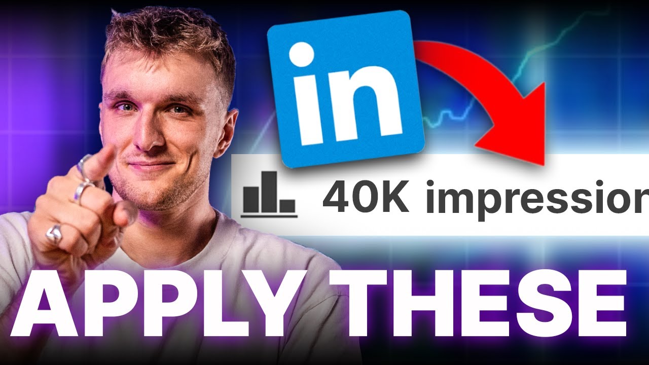 Write LinkedIn posts that go viral: 4 steps for 40k+ impressions - YouTube