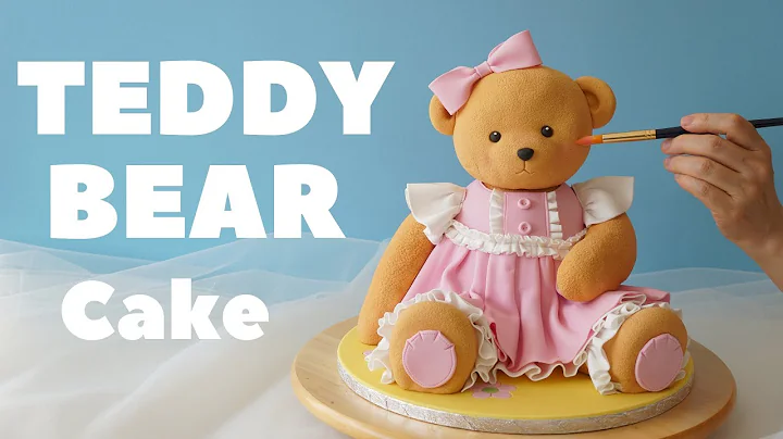 Cute Teddy Bear Doll Dress Cake