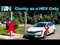 How Efficient is the Honda Clarity PHEV if You Never Plug it in?