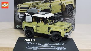 LEGO 42110 Technic Land Rover Defender LIVE Build Part 1