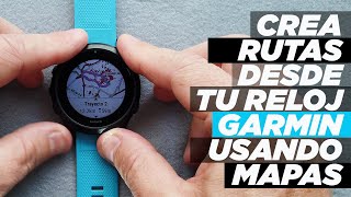 Garmin Forerunner 255 - Siguiendo ruta Bauma de la Pinassa - Reloj 