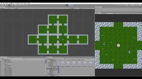Rogue like  procedural map generator demo