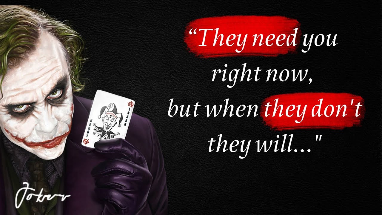 Joker Quotes Motivational Status | Joker Motivational Quotes Whatsapp Status