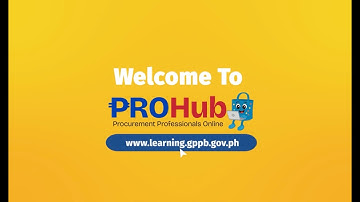 #ProHub: Procurement Professionals Online Hub:Introduction Video