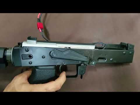 GATE TITAN V3 電子トリガー LCT AK組み込みテスト - YouTube