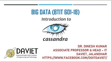 Cassandra Alter, Import, Export Commands and System Tables