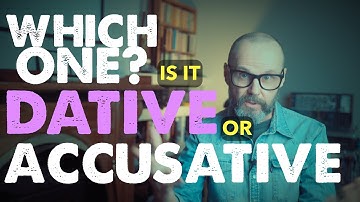 DATIVE or ACCUSATIVE? Does it MATTER? | Two-way prepositions in GERMAN.
