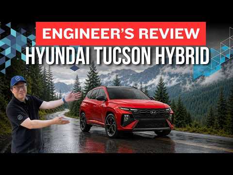 ENGINEER'S DEEP DIVE REVIEW: 2026 HYUNDAI TUCSON HYBRID // HOW DOES IT COMPARE TO RAV4 & CR-V?
