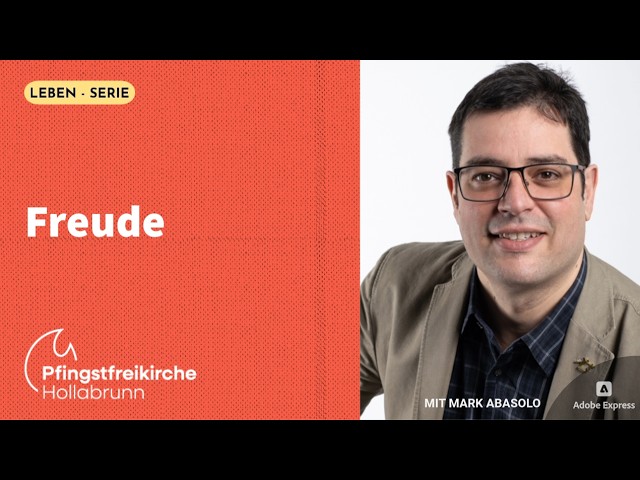 Predigt: “Freude“ | Mark Abasolo | So. 13. September 2026