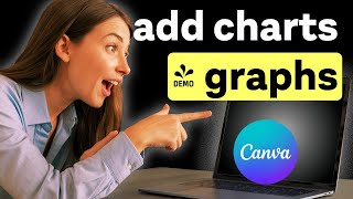 How to Add Charts & Graphs Canva Tip