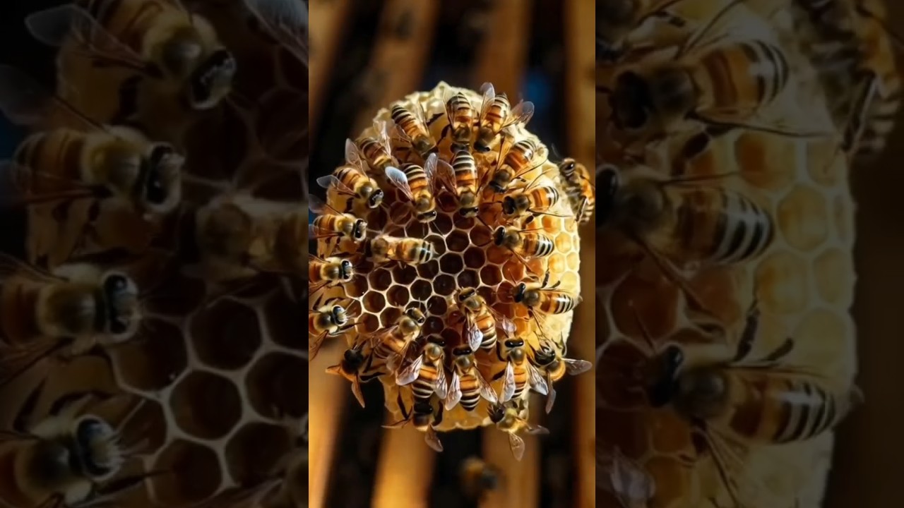🐝🍯 How Honey Bees Make Honey &Honeycomb