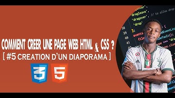 COMMENT CRÉER UNE PAGE WEB AVEC HTML & CSS  (#5 CRÉATION D