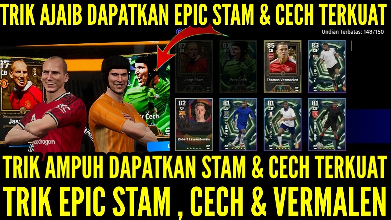 TRIK AMPUH DAPATKAN EPIC STAM 1O7 , CECH 1O7 & VERMALEN ! TRICK T0 GET EPIC STAM , CECH & VERMALEN !