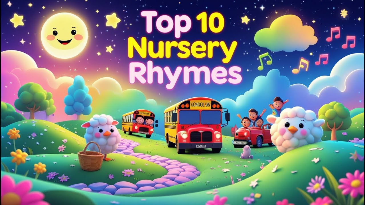 Top 10 Nursery Rhymes | Nursery Rhymes For Kids - YouTube