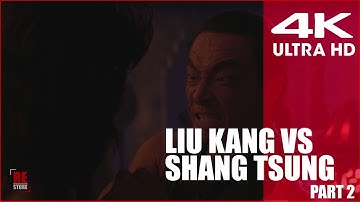 Liu Kang Vs Shang Tsung (Part 2) | Mortal Kombat (1995) | REMASTERED (UHD 4K60FPS)