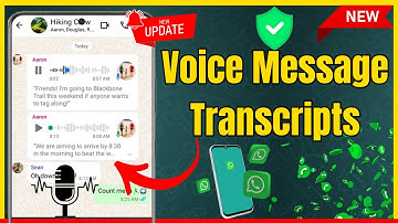 🎙️ How to Use Voice Message Transcripts on WhatsApp | New Feature 2025! 🔥