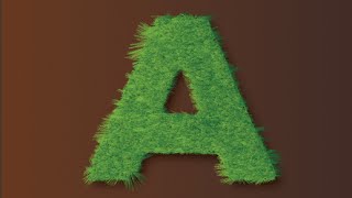 Quick and easy tutorial : Create Vector Grass Text in Adobe Illustrator