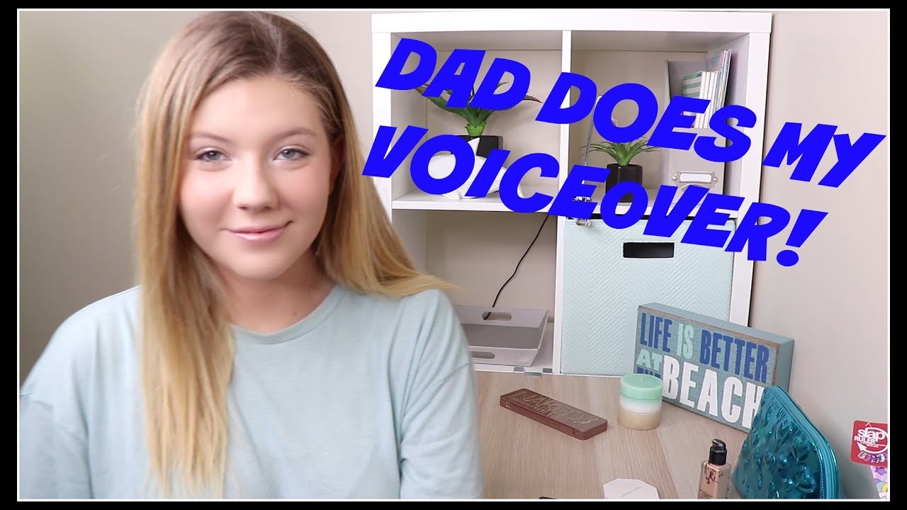 My Dad Does My Voiceover Makeup Tutorial Totally Taylor YouTube