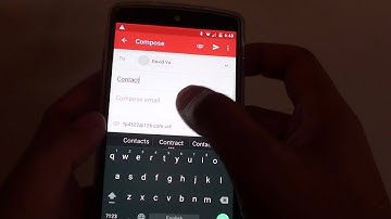 Google Nexus 5: How to Email and Share a Contact