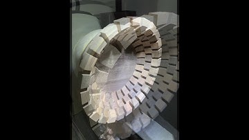 Diamond ZigZag Open Segment Bowl