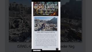 ARE WE ON THE CUSP OF WORLD WAR III? #russiaukrainewar #israelhamaswar #worldwar3
