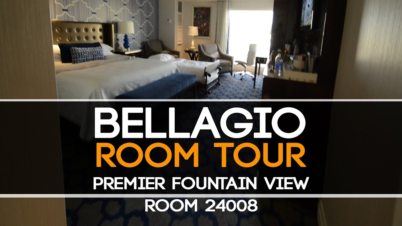 Bellagio Premier Fountain View Room 24008