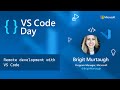 Remote Development with Visual Studio Code