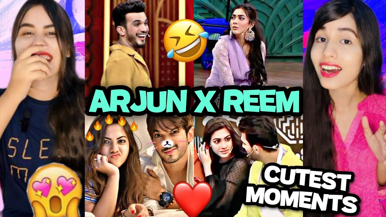 REEM SHEIKH🥰 & ARJUN BIJLANI 😂 CUTEST & FUNNIEST LATEST INSTAGRAM TRENDING MOMENTS REACTION
