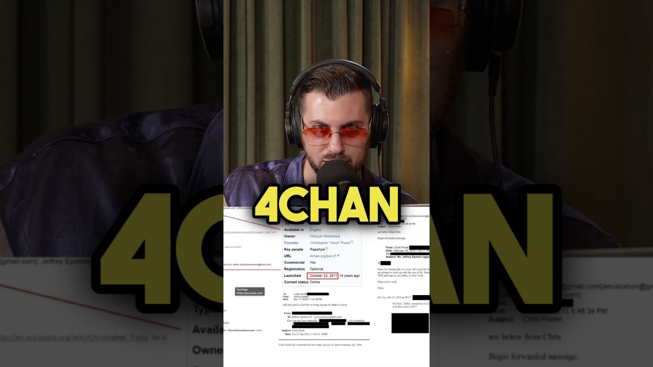 4chan фигурирует в деле Эпштейна.