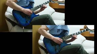 Cacophony - Sword of the Warrior(Guitar Solo Cover)