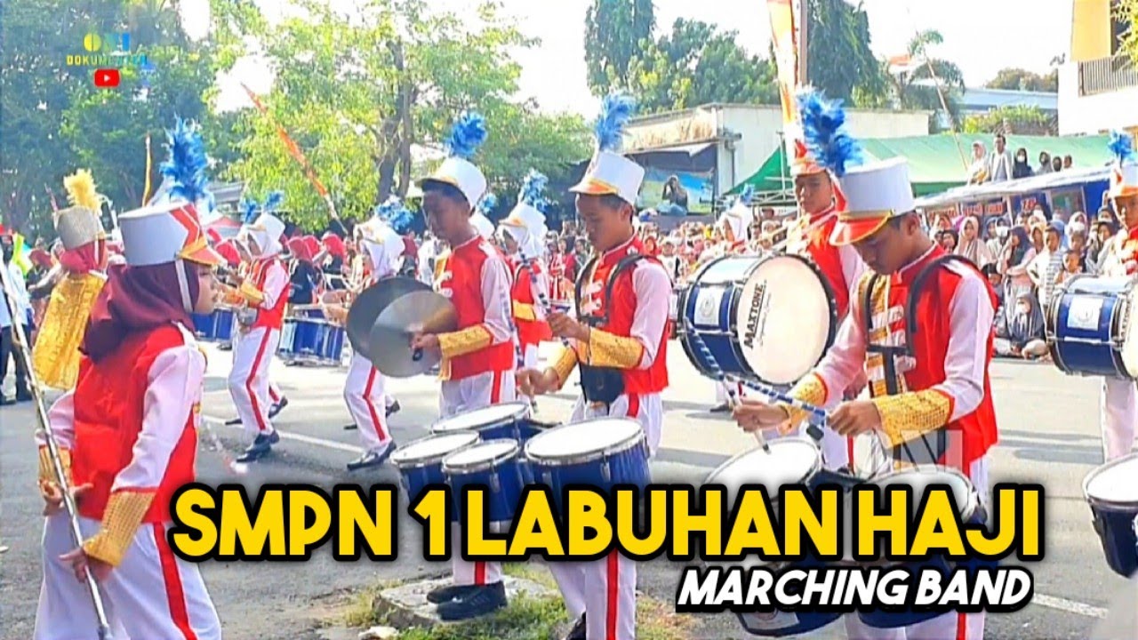 Lomba Drumband / Marching Band SMP 1 LABUHAN HAJI Tingkat Kab. Lombok Timur